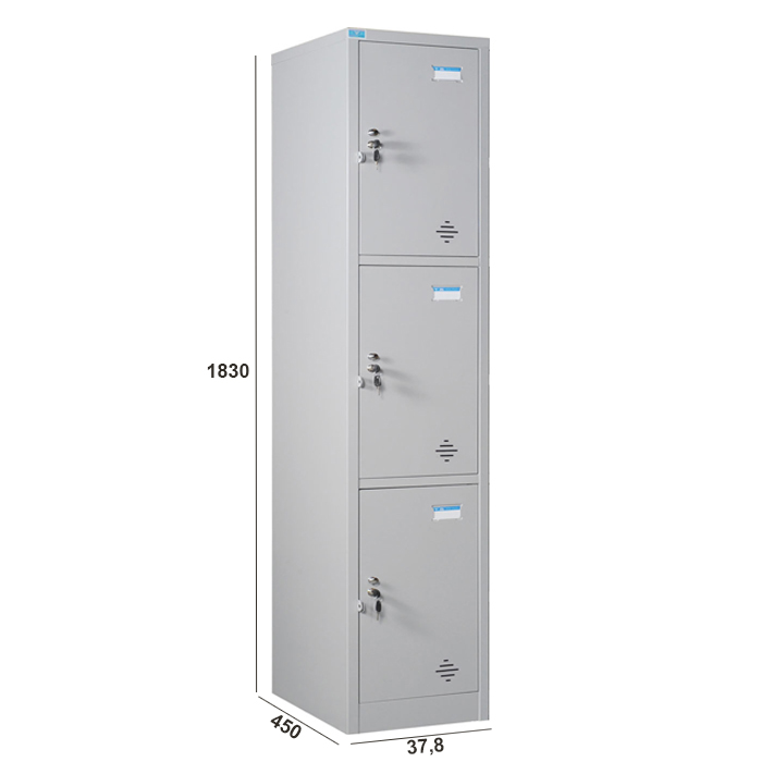 Tủ locker 3 ngăn