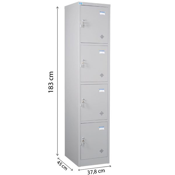 Tủ locker 4 ngăn